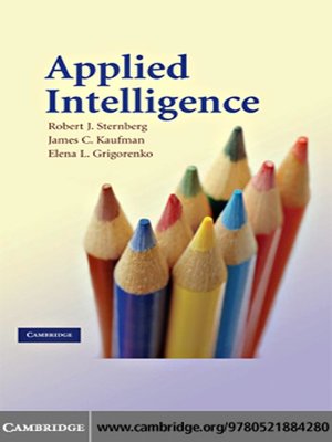 cover image of Applied Intelligence